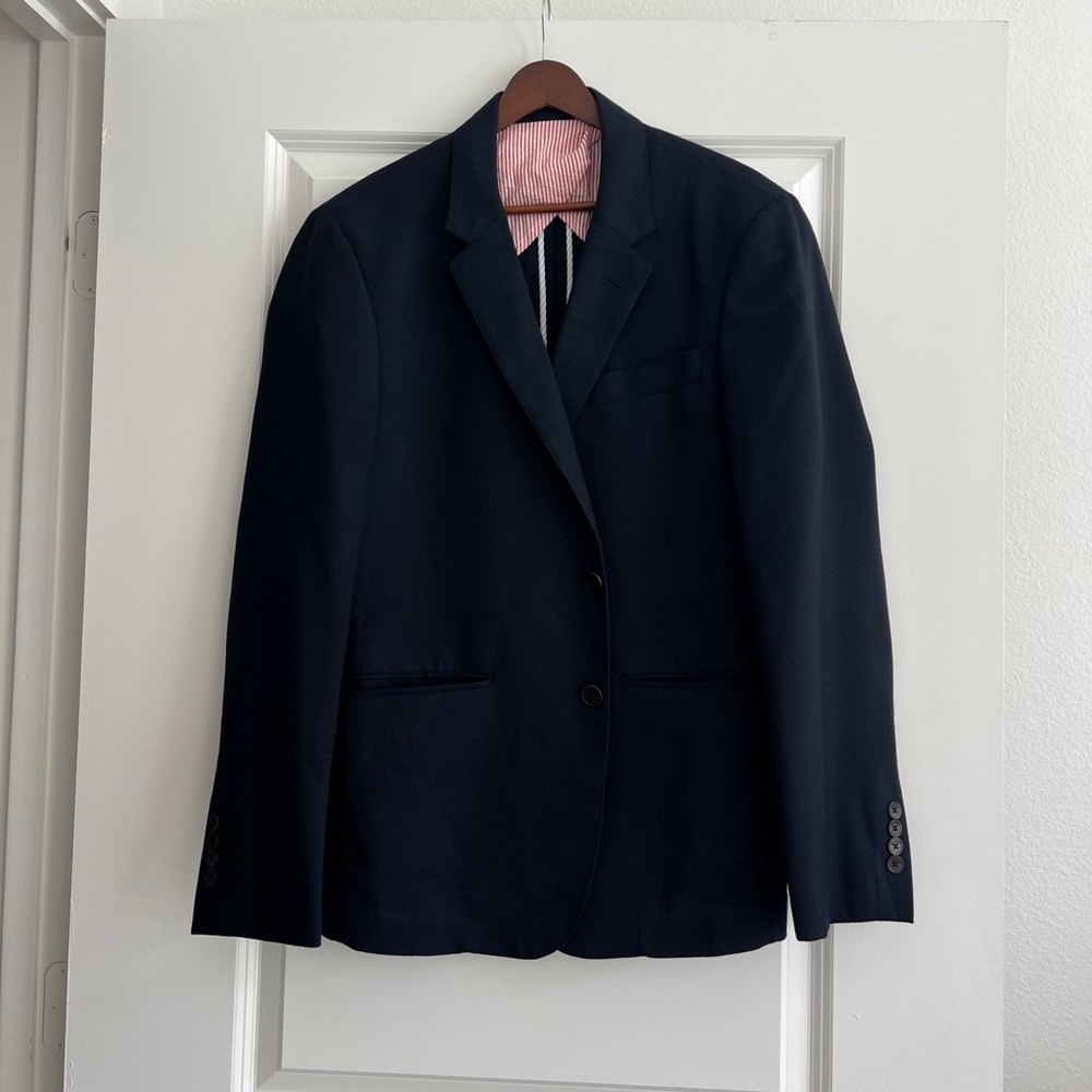 Breathable Loose-Fit Sports Coat from Luxury NOLA Brand Haspel. Worn Once.